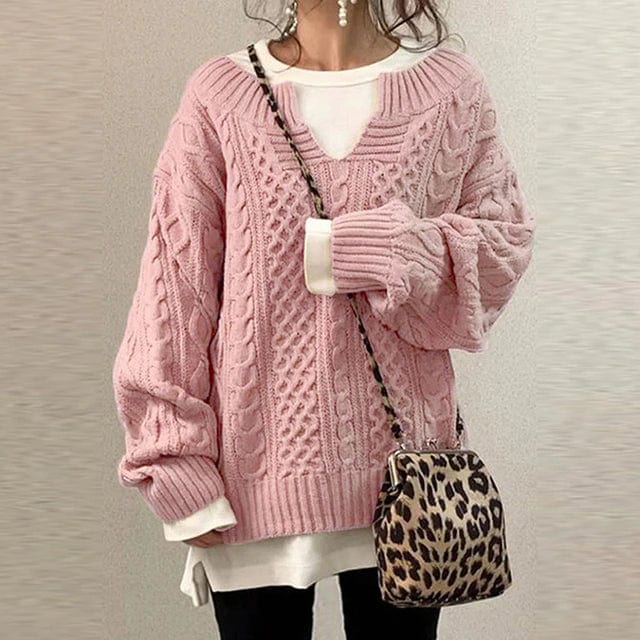 CD | Pulover elegant tricotat