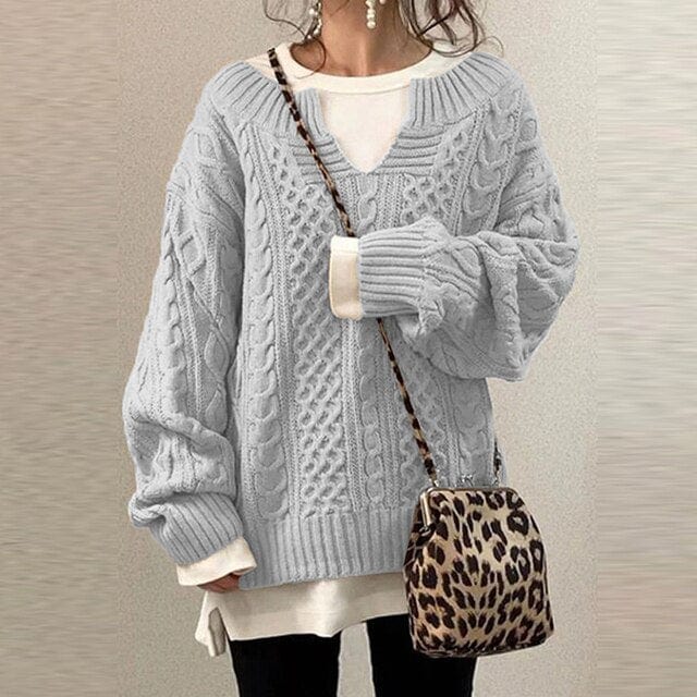 CD | Pulover elegant tricotat