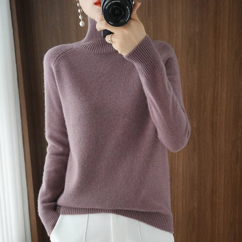 CD | Pulover elegant cu gât rotund