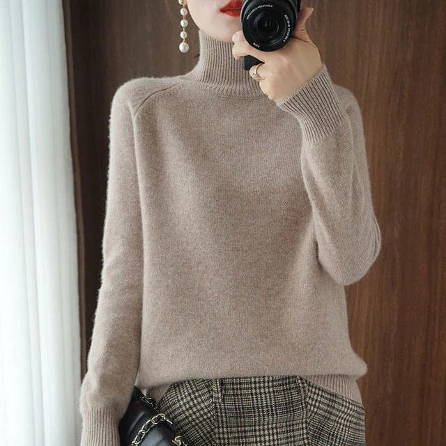 CD | Pulover elegant cu gât rotund