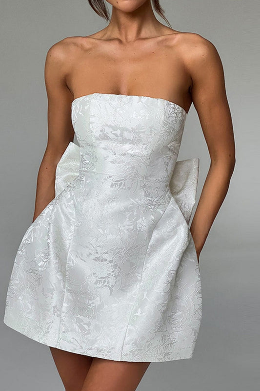 CD | Bustier rochie mini jacquard