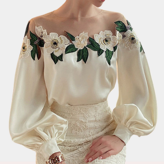 CD | Bluză florală elegantă pentru femei